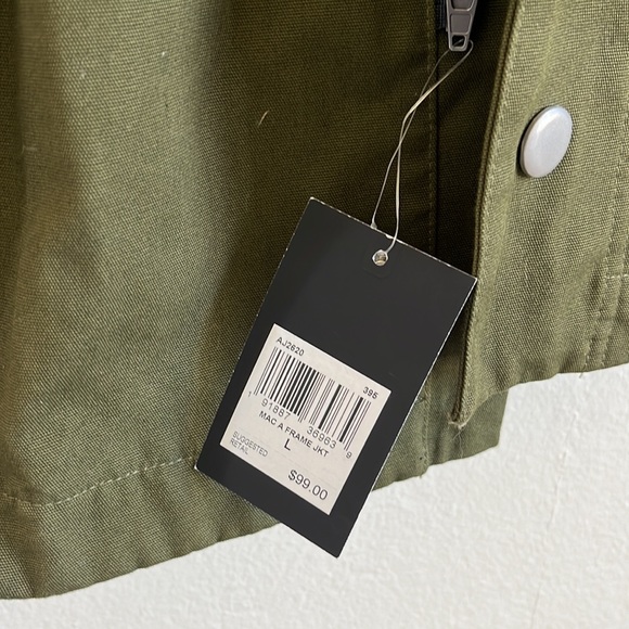 Hurley men’s canvas jacket size large - Picture 4 of 6